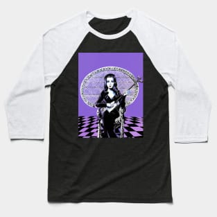 Morticia Addams The Addams Family Baseball T-Shirt